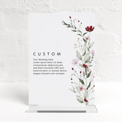 Juliet Matching Small Table Sign