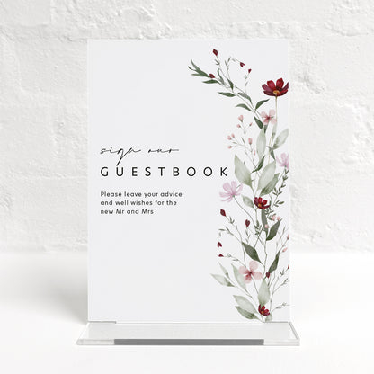 Juliet Matching Small Table Sign