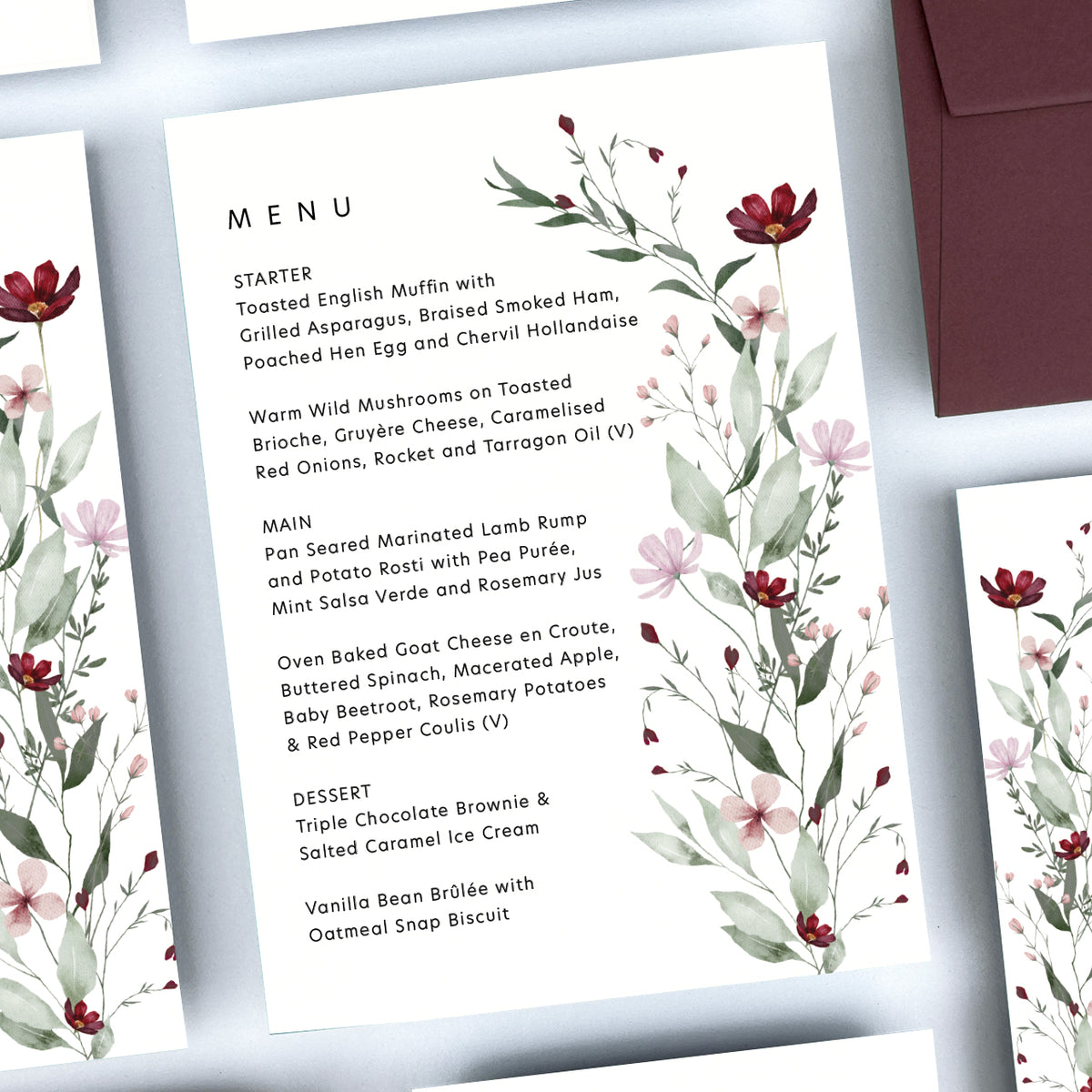 Juliet Menu