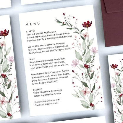 Juliet Menu