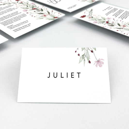Juliet Place Card