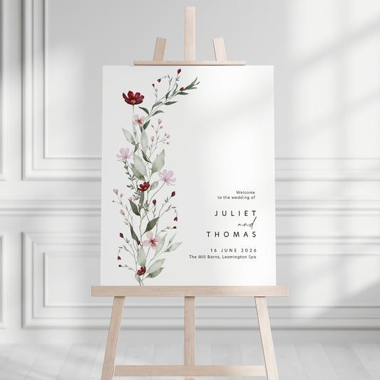 Juliet Welcome Sign