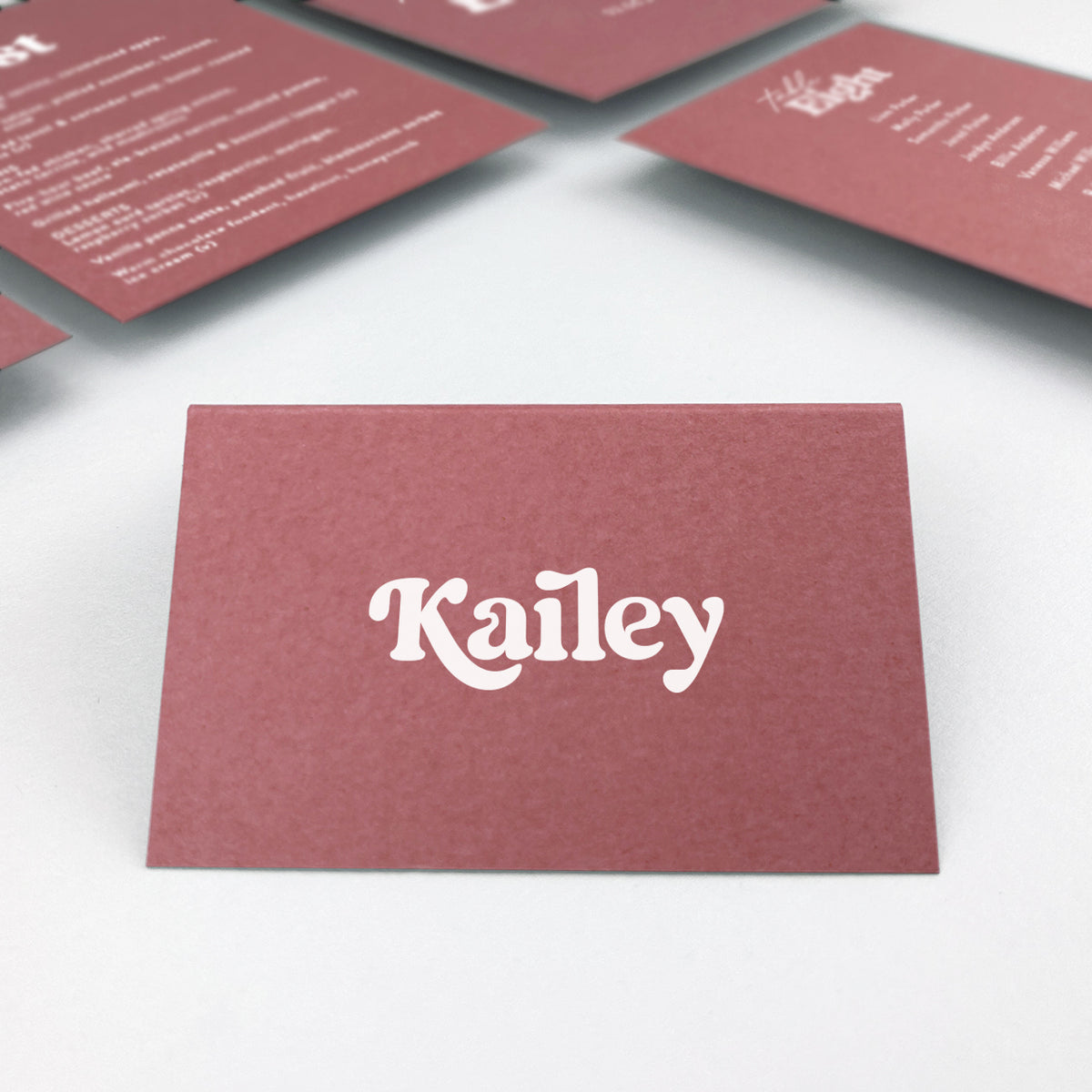 Kailey Place Card