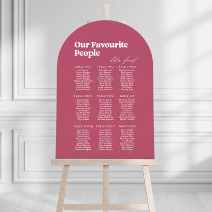 Kailey Seating Plan