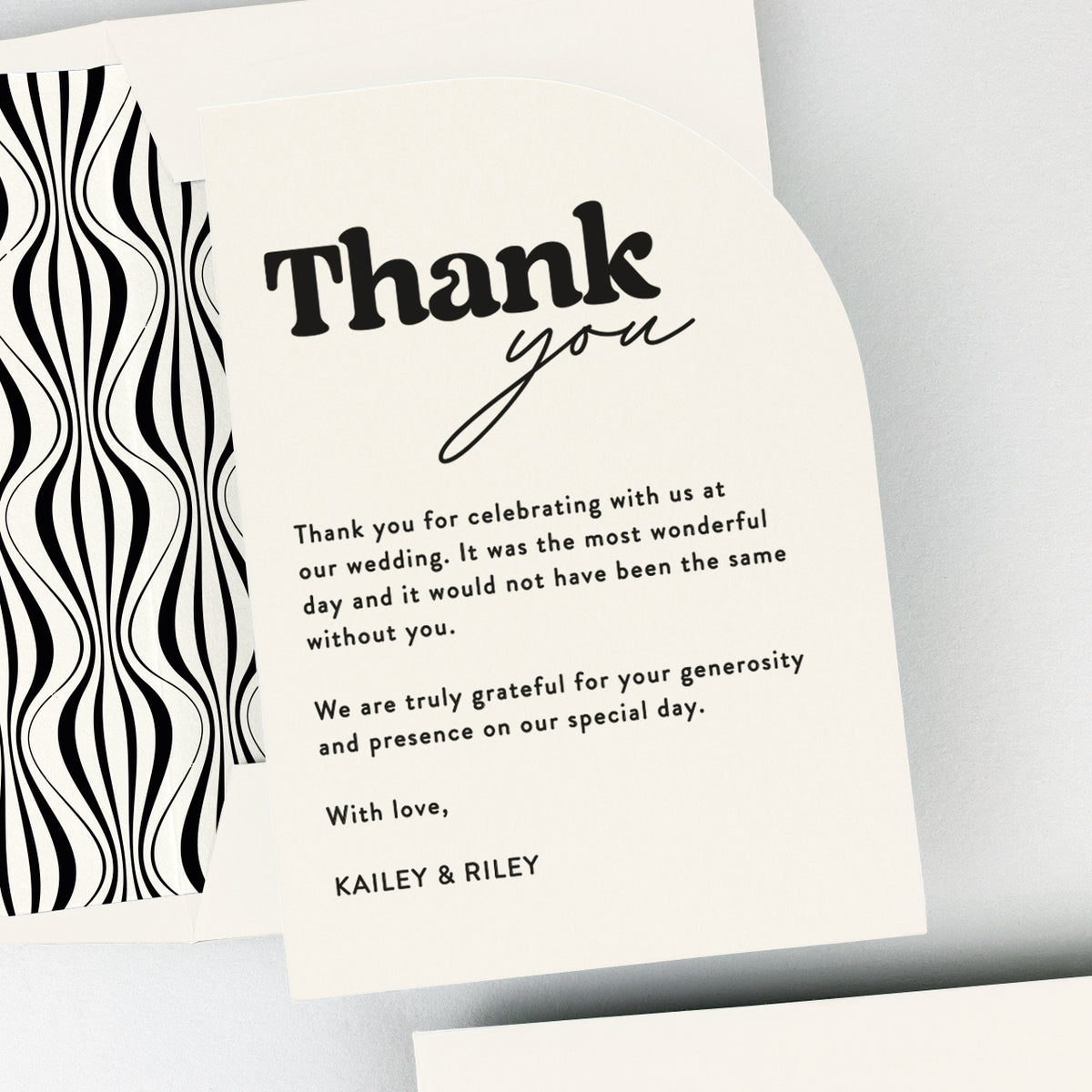 Kailey Thank You Card