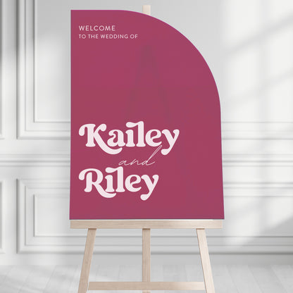 Kailey Welcome Sign