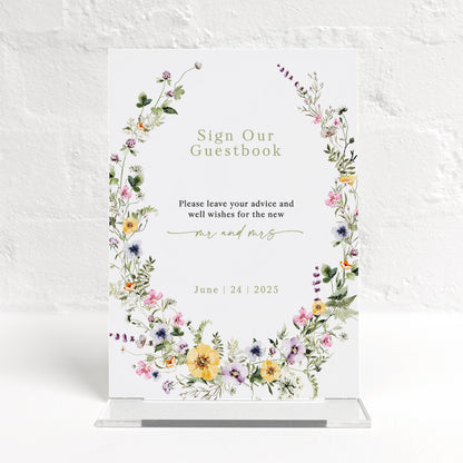 Lena Matching Small Table Sign