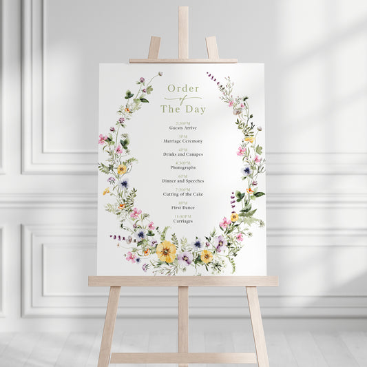Lena Order of the Day Sign