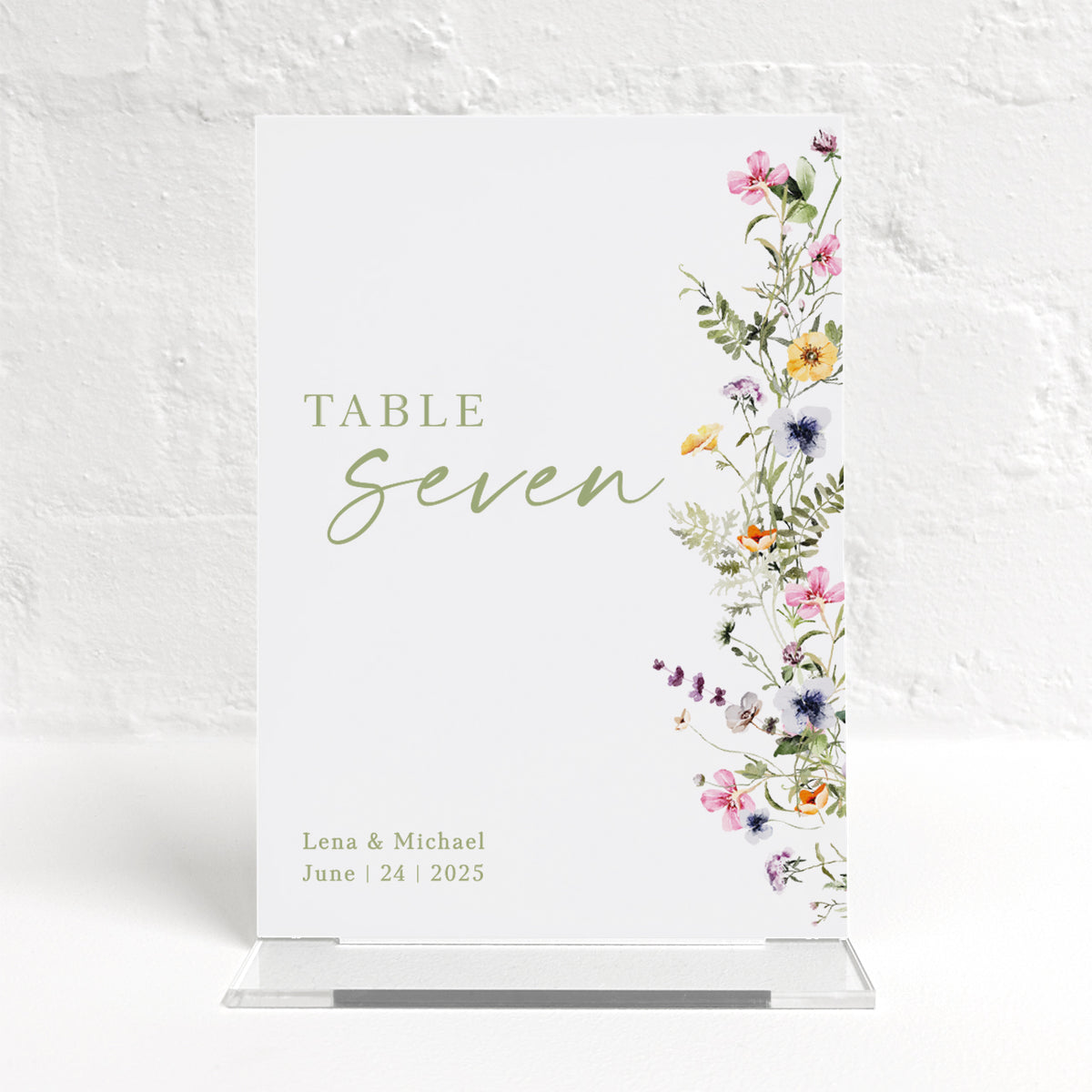 Lena Matching Small Table Sign