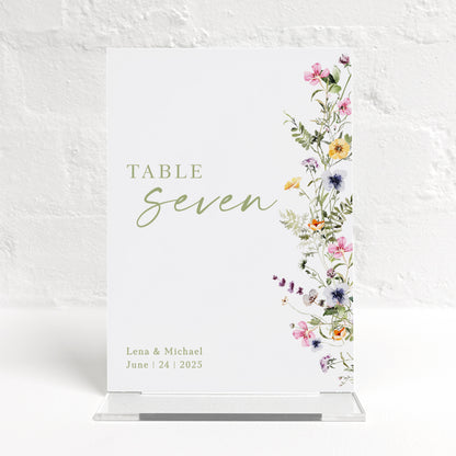 Lena Matching Small Table Sign