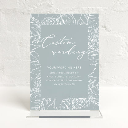 Lottie Matching Small Table Sign