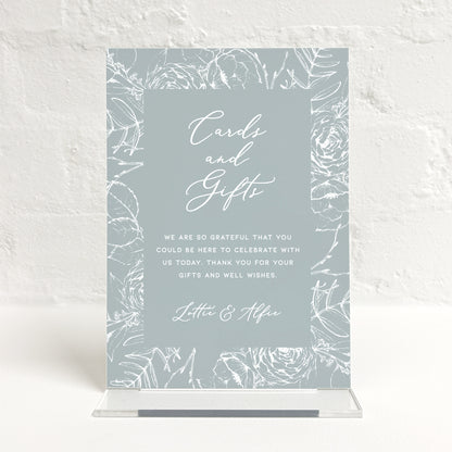 Lottie Matching Small Table Sign