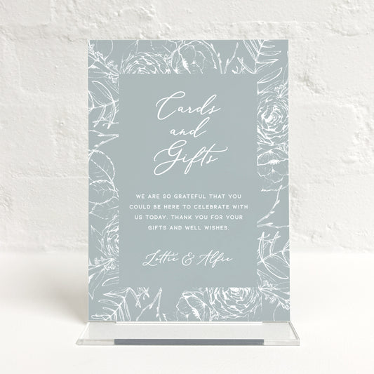 Lottie Matching Small Table Sign