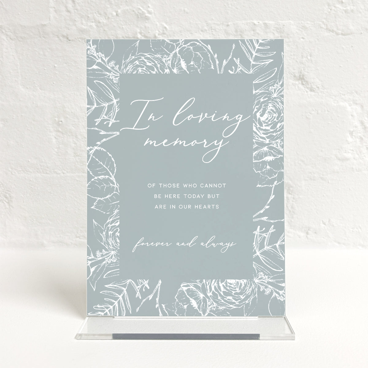 Lottie Matching Small Table Sign
