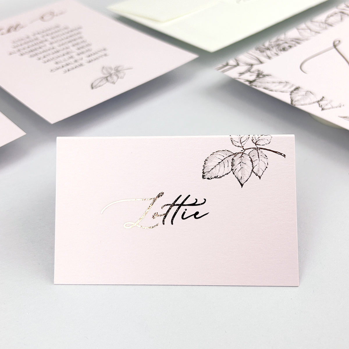 Lottie Place Card