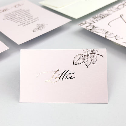 Lottie Place Card