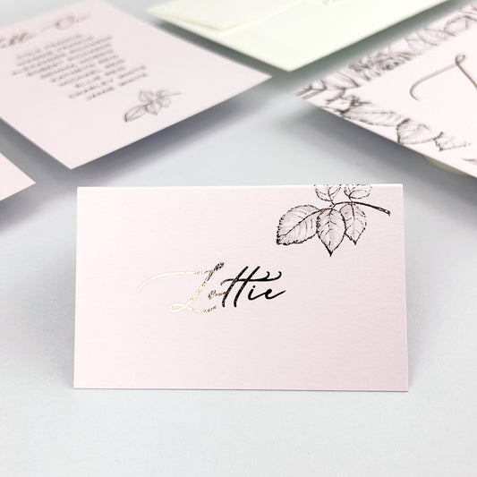Lottie Place Card