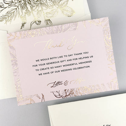 Lottie Thank You Card