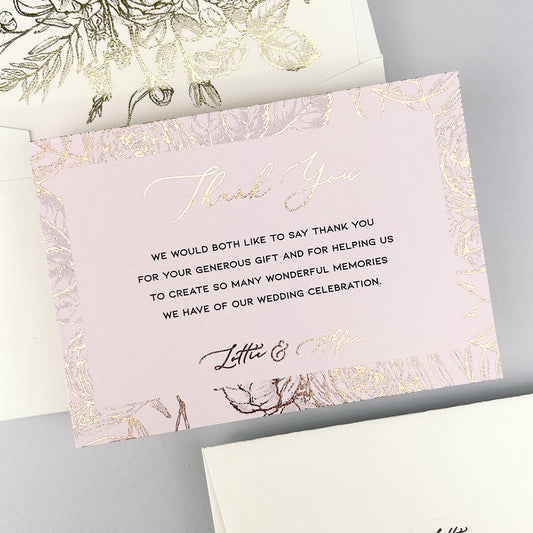 Lottie Thank You Card