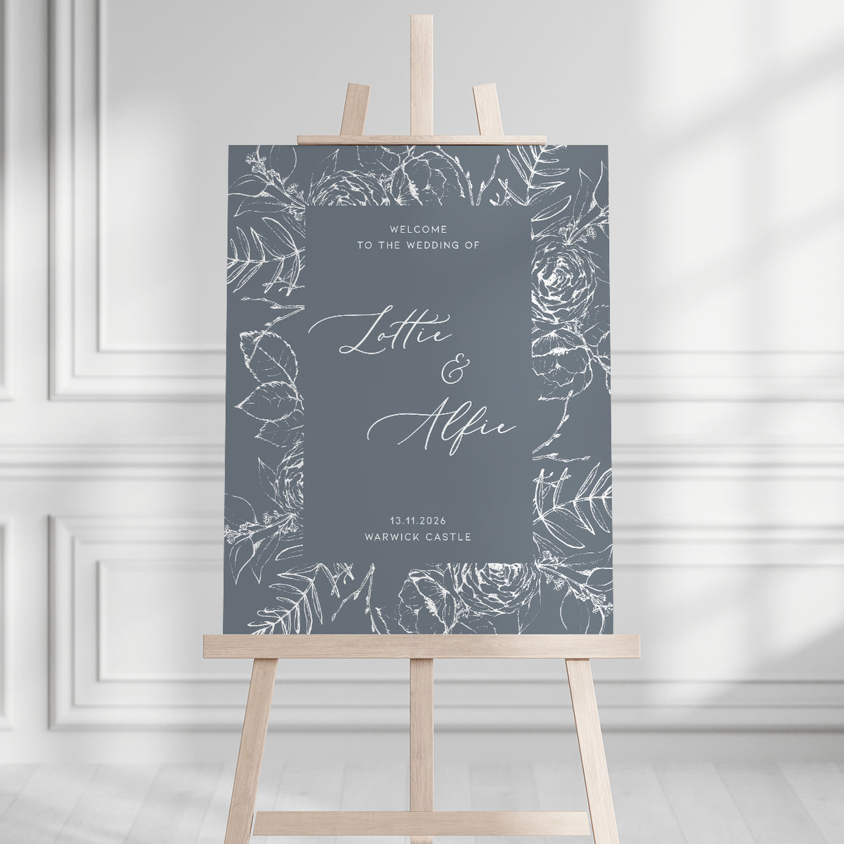 Lottie Welcome Sign