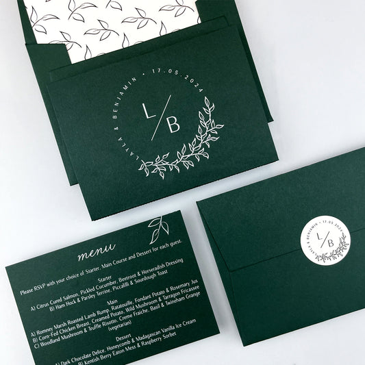 Layla Trifold Wedding Invitation