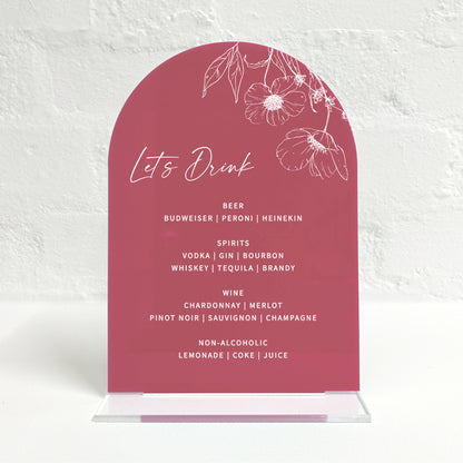 MacKenzie Matching Small Table Sign