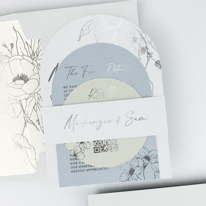 MacKenzie Parcel Wedding Invitation