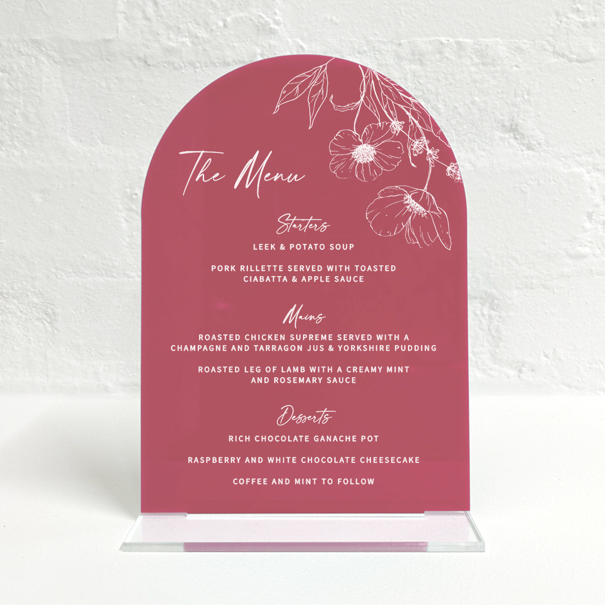 MacKenzie Matching Small Table Sign