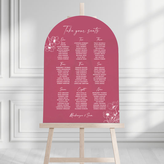MacKenzie Seating Plan