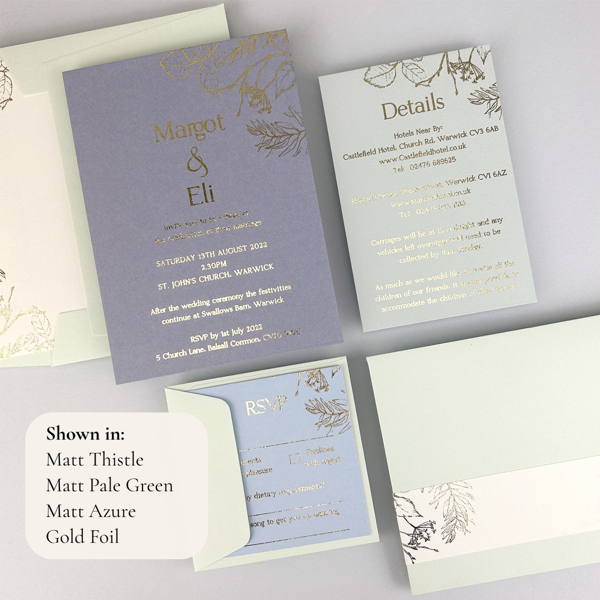 Margot Wedding Invitation