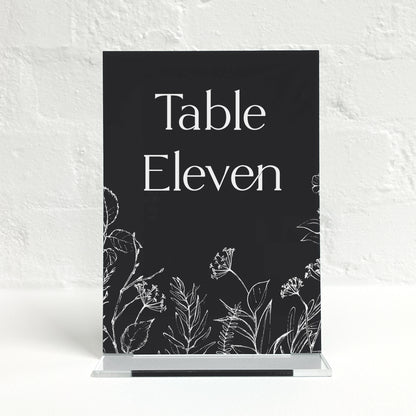 Margot Matching Small Table Sign