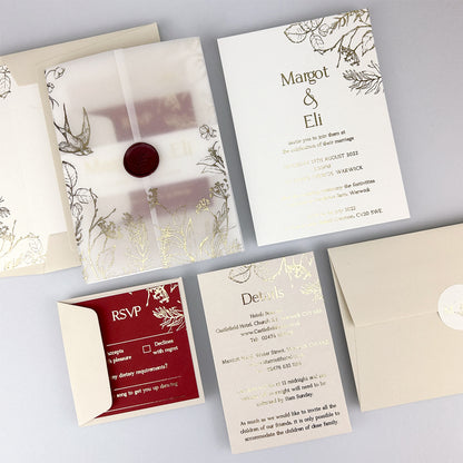 Margot Wedding Invitation - Neutrals