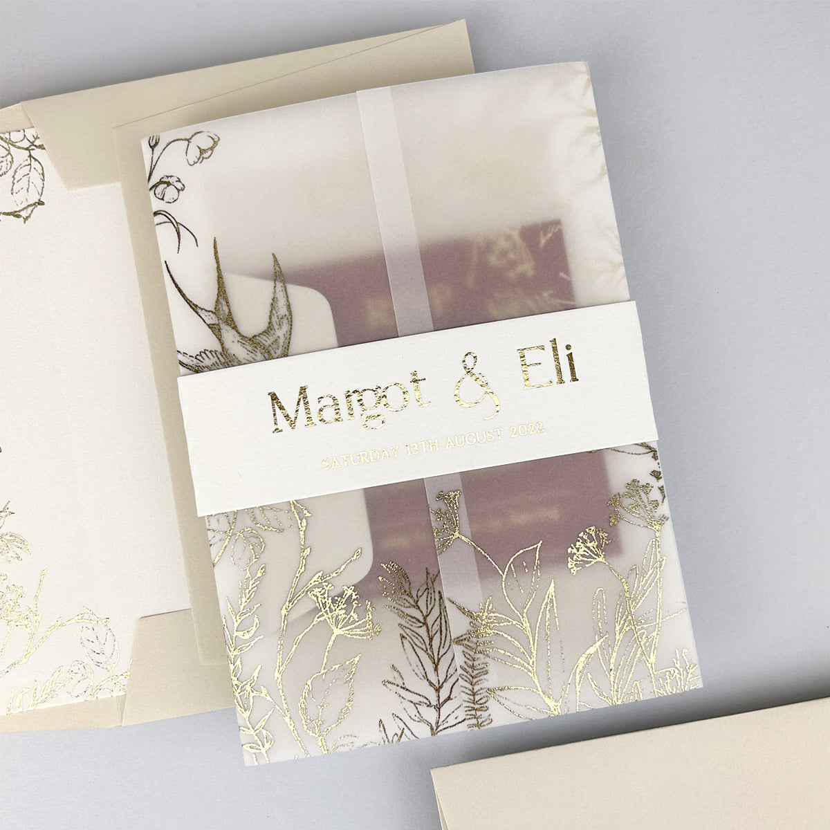 Margot Wedding Invitation - Neutrals
