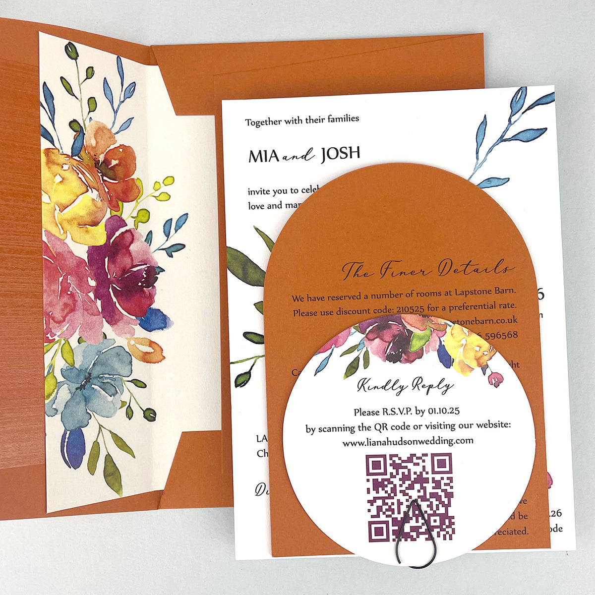 Mia Wedding Invitation
