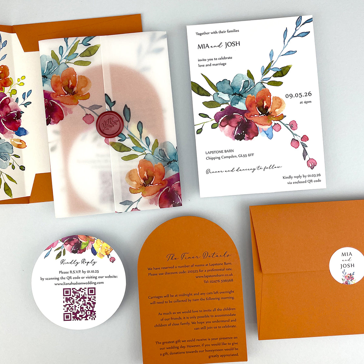 Mia Wedding Invitation
