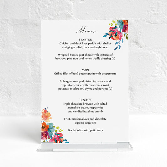 Mia Matching Small Table Sign