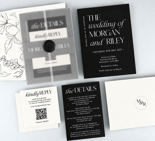 Morgan Wedding Invitation