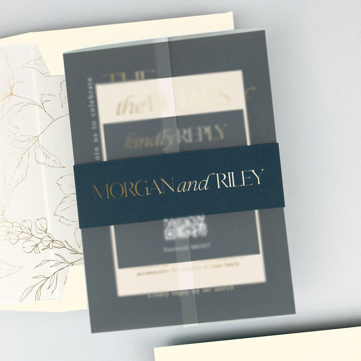 Morgan Wedding Invitation