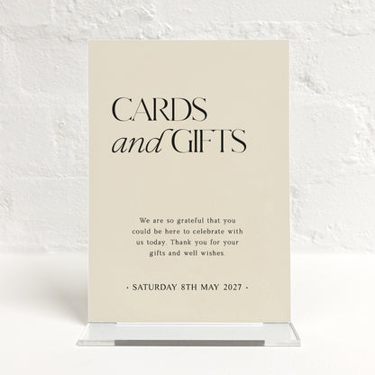 Morgan Matching Small Table Sign