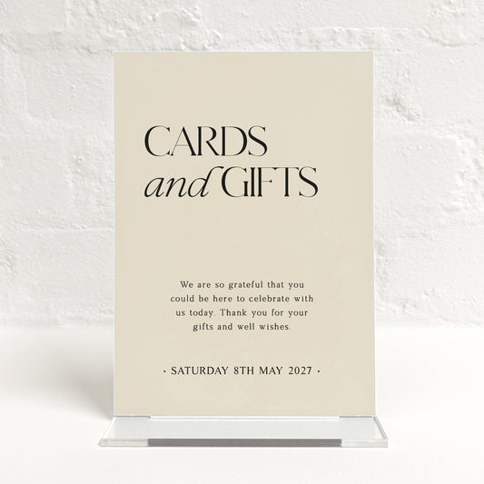 Morgan Matching Small Table Sign