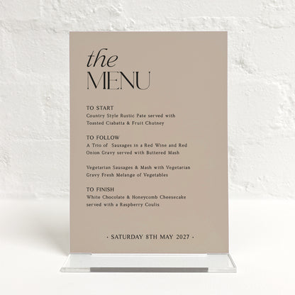 Morgan Matching Small Table Sign