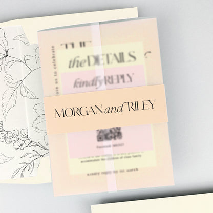 Morgan Wedding Invitation