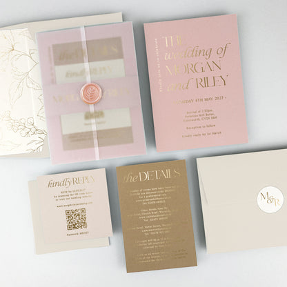 Morgan Wedding Invitation