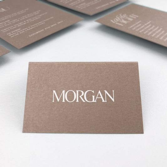 Morgan Place Card