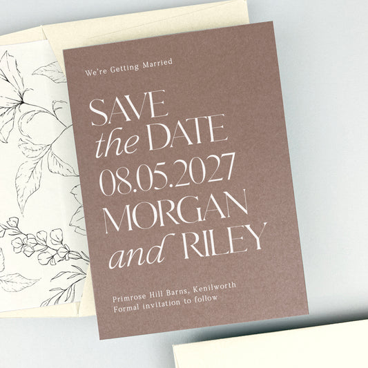 Morgan Save the Date