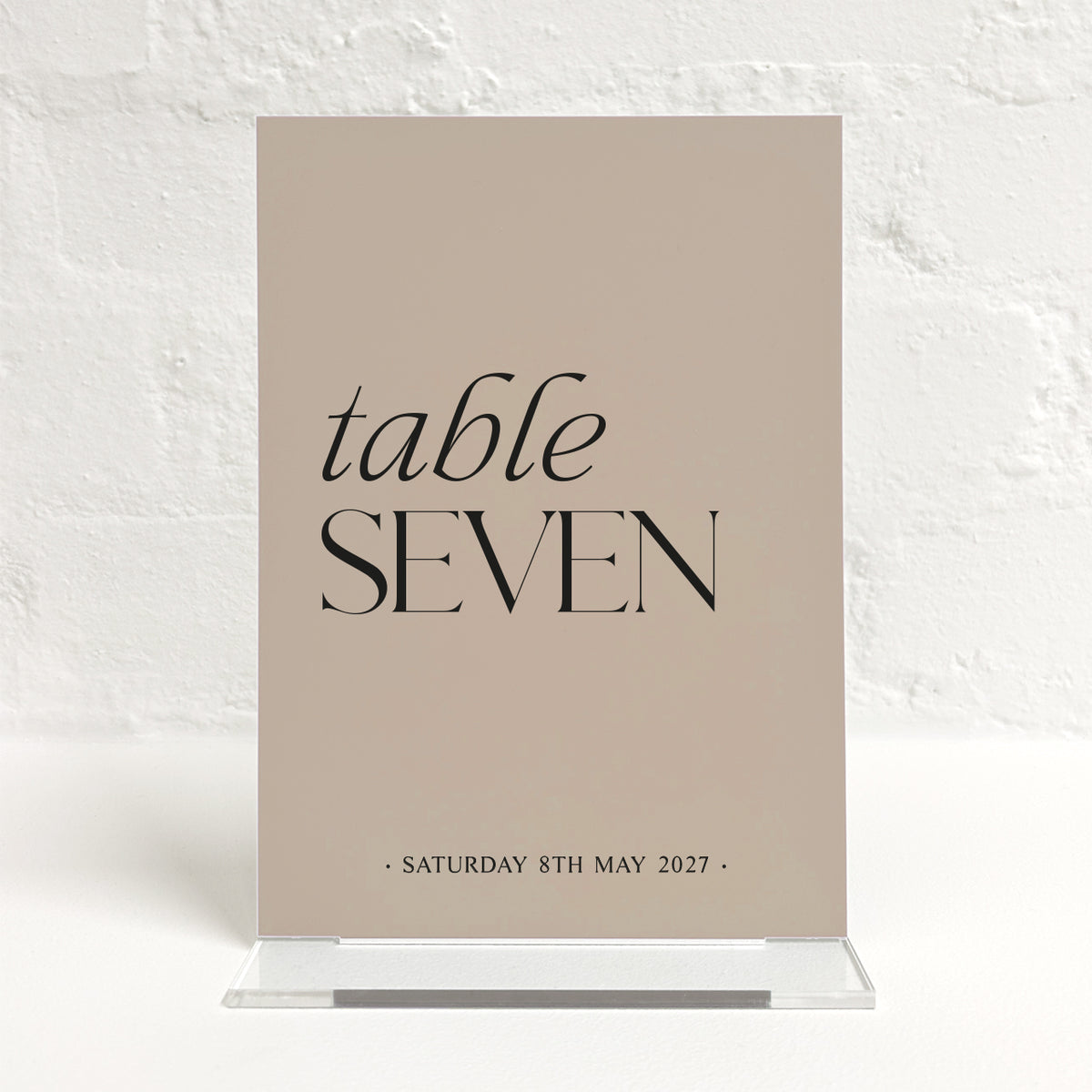 Morgan Matching Small Table Sign