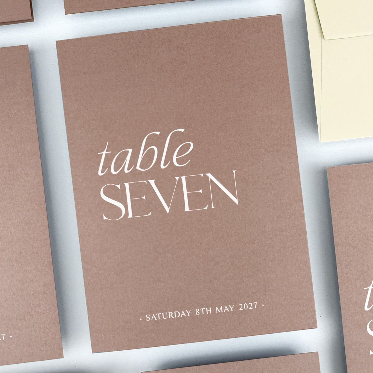 Morgan Table Name / Number