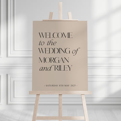 Morgan Welcome Sign