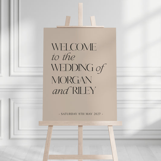 Morgan Welcome Sign