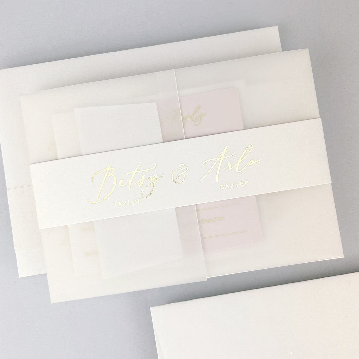 Betsy Wedding Invitation - Neutrals